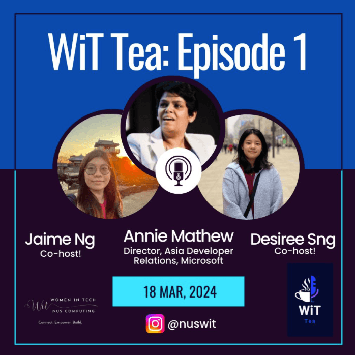 Screenshots of podcast poster